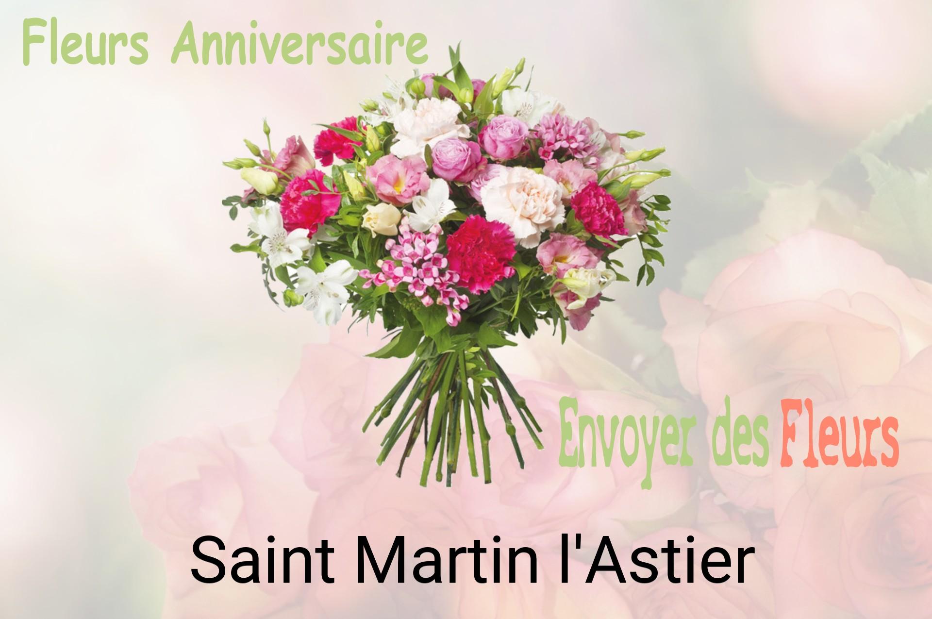Bouquet de fleurs d’anniversaire livré à Saint-Martin-l'Astier