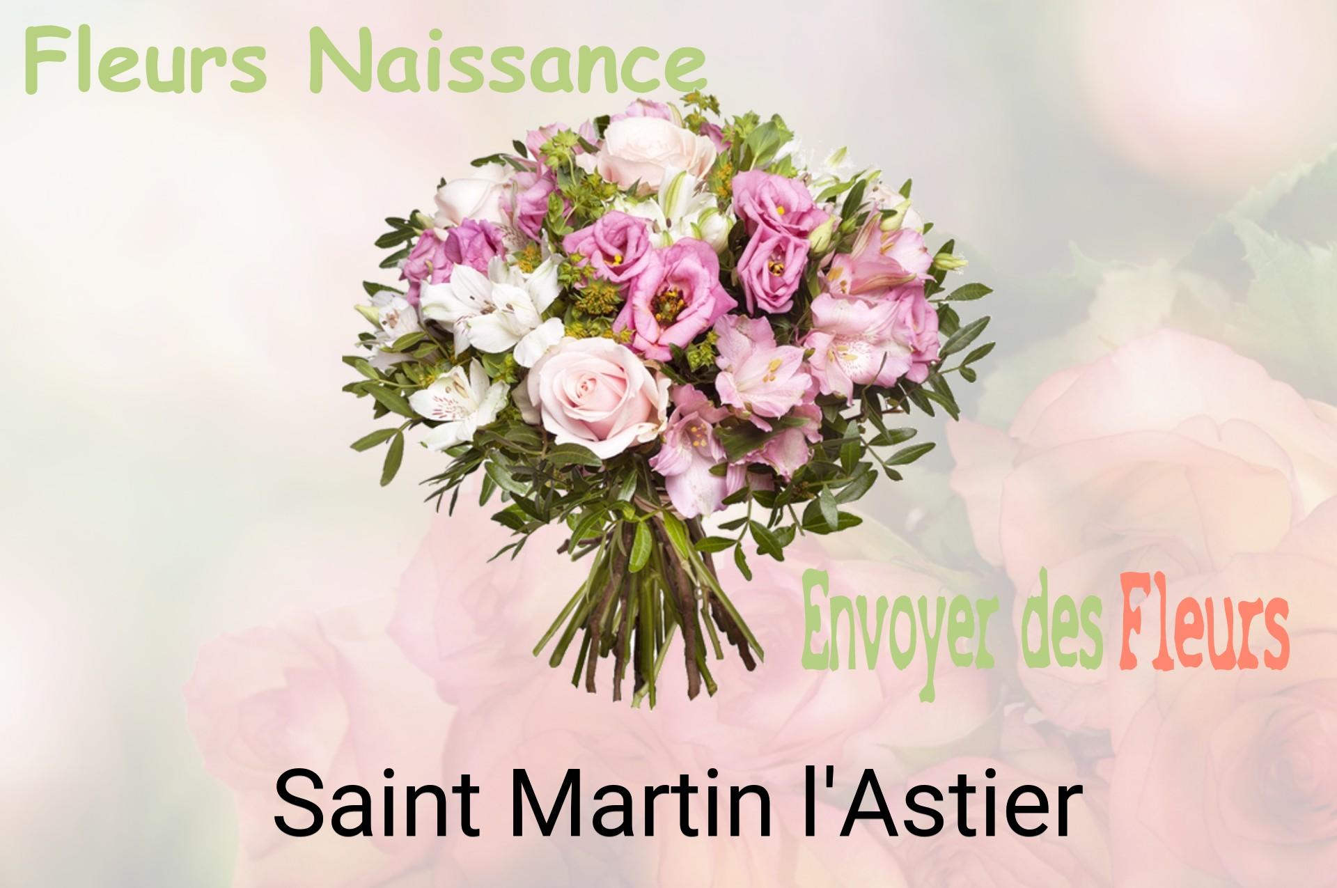 Bouquet de fleurs de naissance livré à Saint-Martin-l'Astier